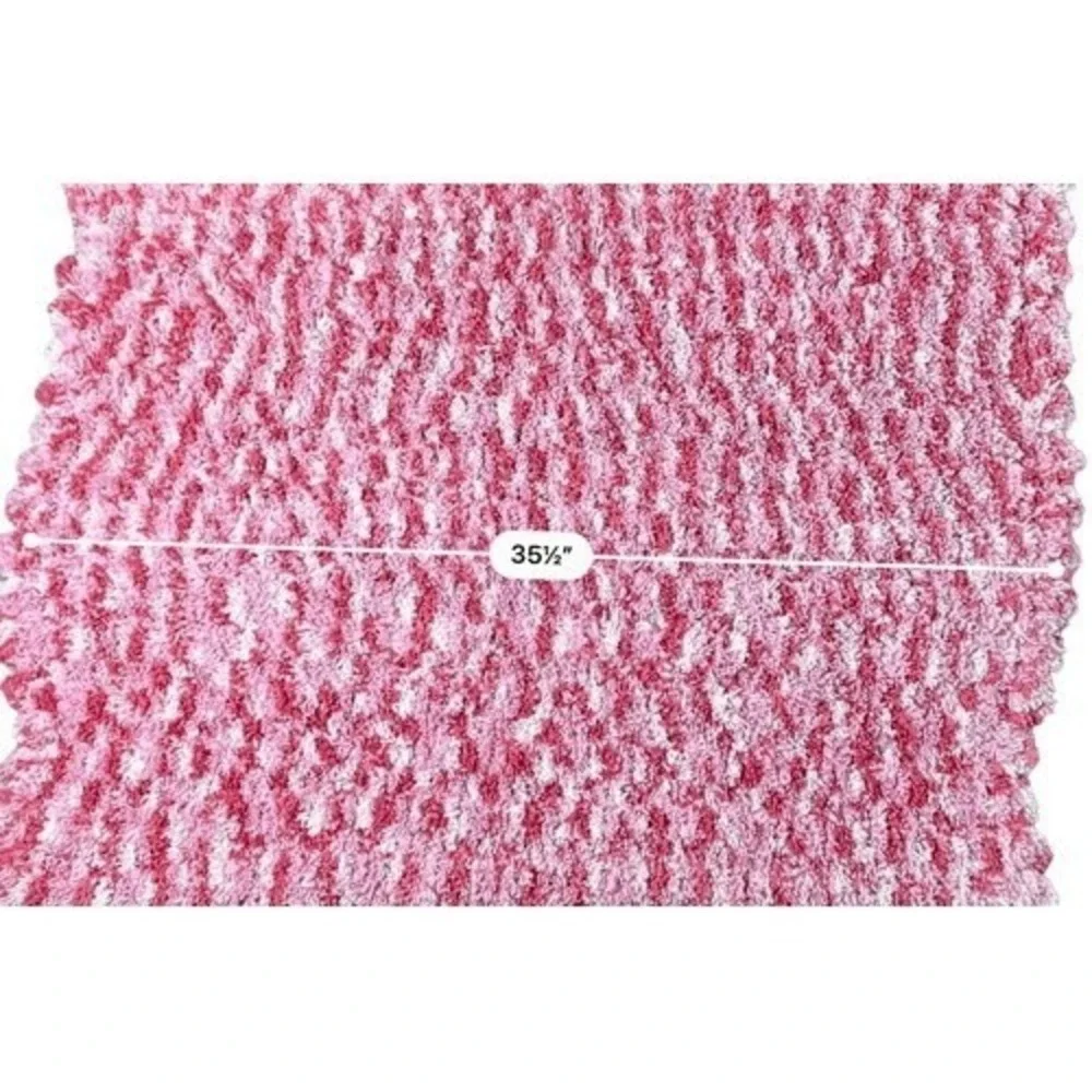 Handmade pink white